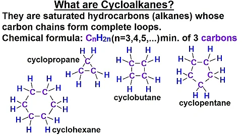 Organic Chemistry - Ch 1: Basic Concepts (15 of 97) What are Cycloalkanes?