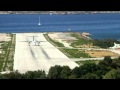 Dash 8102 sxbio landing olympic air leros island greece
