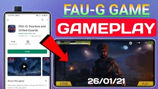 FAU-G Game Exclusive First Look & Gameplay | Fearless And United Guards | Action Game, Mission, Map😍 screenshot 3