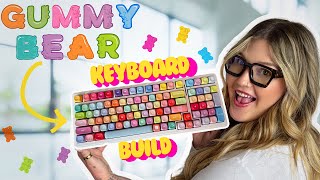 Building a GUMMY Bear Keyboard | Custom Mechanical Keyboard ASMR