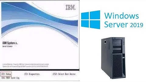 how to windows server OS install in Lenovo IBM servers
