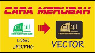 CARA MERUBAH LOGO JPG/PNG KE VECTOR | CORELDRAW