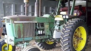 John Deere 3020 & 4020 Tractors (Low Hours) Sat Outside for 30 Years