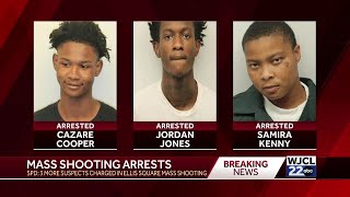 3 additional arrests made in Savannah Ellis Square mass shooting