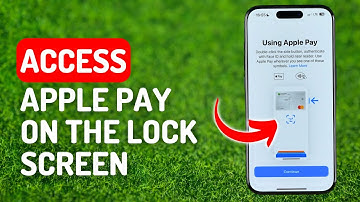 How to Quickly Access Apple Pay on the Lock Screen - [IPhone 15 Pro]