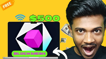 Confirmed $500 | BlockMesh Network Airdrop Like $GRASS In 2024 | BlockMesh Powerd By Solana 🔥