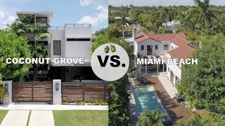 What $3M Buys you in Miami | Miami Beach vs Coconut Grove