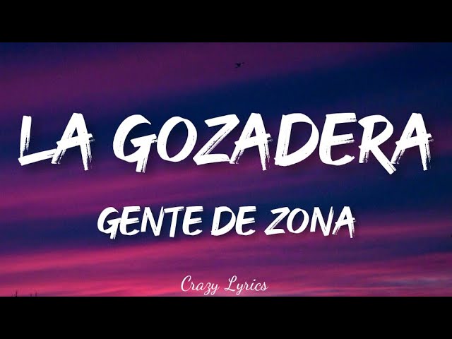 Gente de Zona - La Gozadera (Official Lyrics Video) ft. Marc Anthony class=