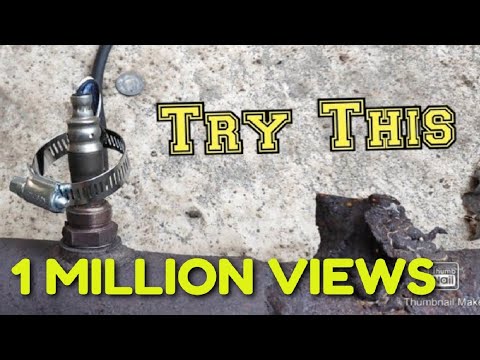 Easiest Way to Remove Stuck O2 Sensor With a Hose Clamp Trick, Best Cheapest Technique.