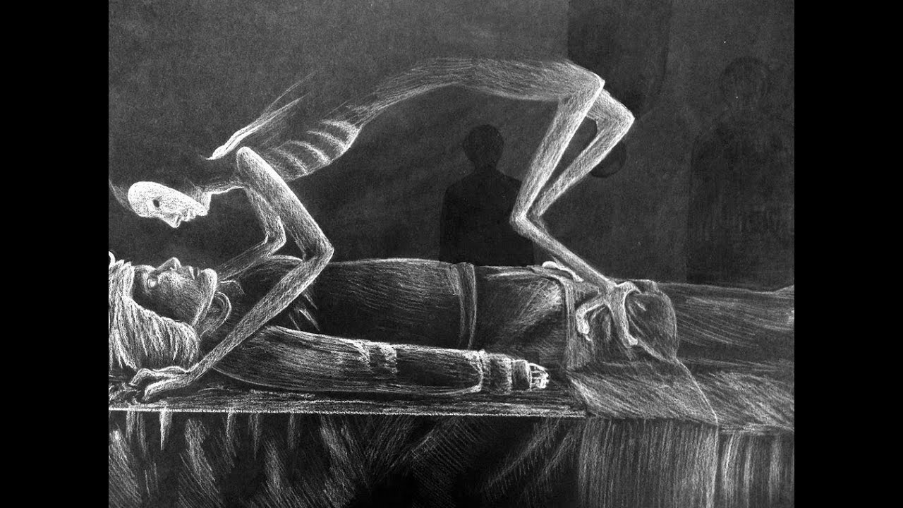 Сонный паралич рисунки