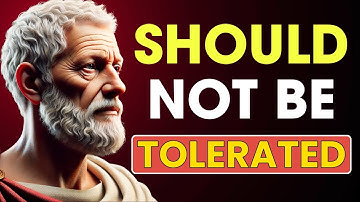 3 ONACCEPTABEL gedrag dat NOOIT getolereerd mag worden | Stoïsche filosofie