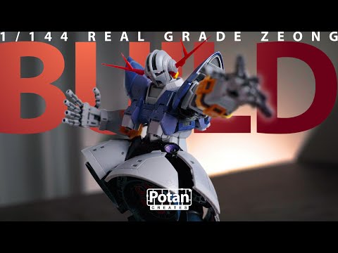 Madness Details - RG ZEONG Build in 5 minutes｜驚異の技術 最新ガンプラ RG ジオング 5分で素組み GUNPLA EXPO 2020｜ASMR