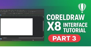 CorelDRAW X8 Interface Tutorial Part 3 | Advanced Guide for Beginners (CorelDRAW)