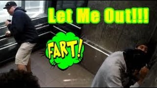 Funny WET Fart Prank The Sharter In The Elevator | Shartweek Episode 2