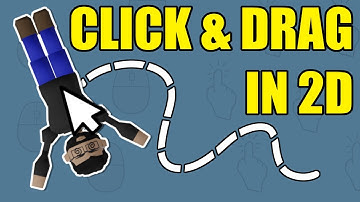How to Click and Drag Objects in 2D (Works Also on Mobile) [Unity Tutorial]