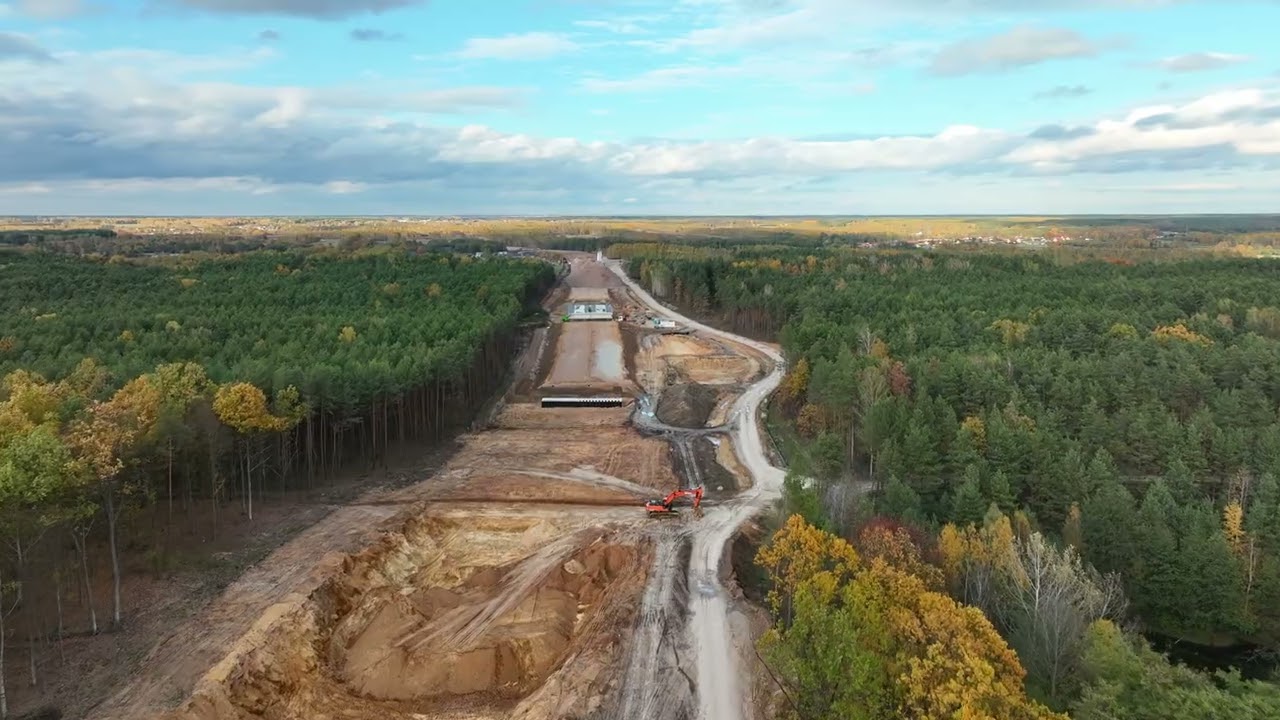 Budowa obwodnicy Kołbieli jesień 2025