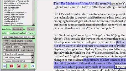 10 minutes tour of eMarking Assistant