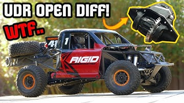 TRAXXAS UDR - OPEN DIFF MOD....SERIOUSLY!  Plus GPM Parts!