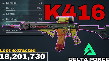 This NO RECOIL K416 Is Gonna Make you Win every Match - Delta Force