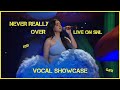 Katy Perry - Gorgeous Vocals! "Never Really Over" Live on SNL (Vocal Showcase) | VocalVids