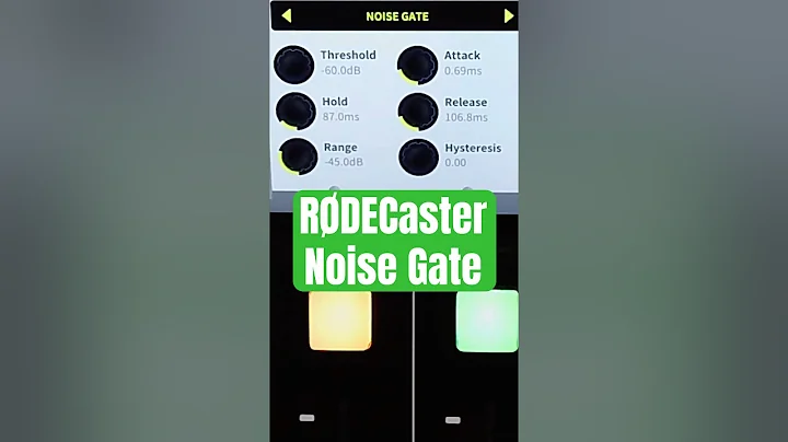 RØDECaster Noise Gate Setting #rodecasterpro #podcast
