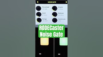 RØDECaster Noise Gate Setting #rodecasterpro #podcast