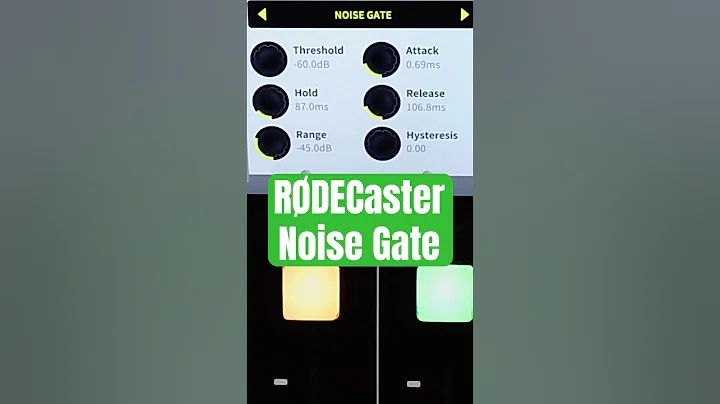 RØDECaster Noise Gate Setting #rodecasterpro #podcast