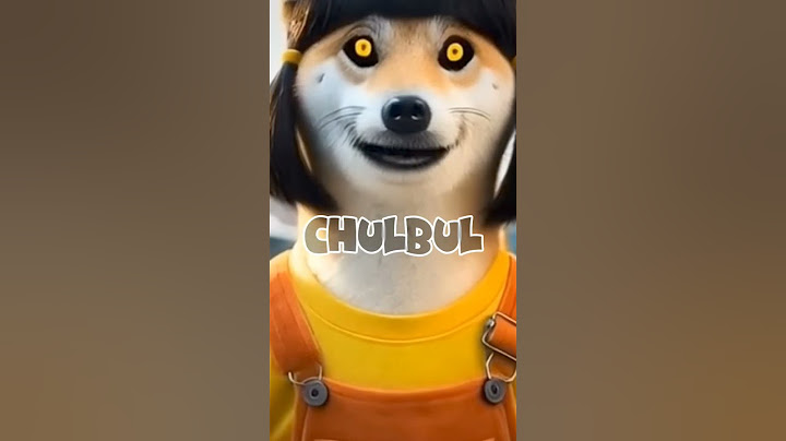 cute dog became squid game doll😱😶‍🌫️#viralvideo #squidgame #cartoon