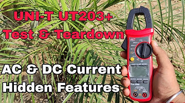 UNI-T UT203+ Test Review Teardown(Secret Features)