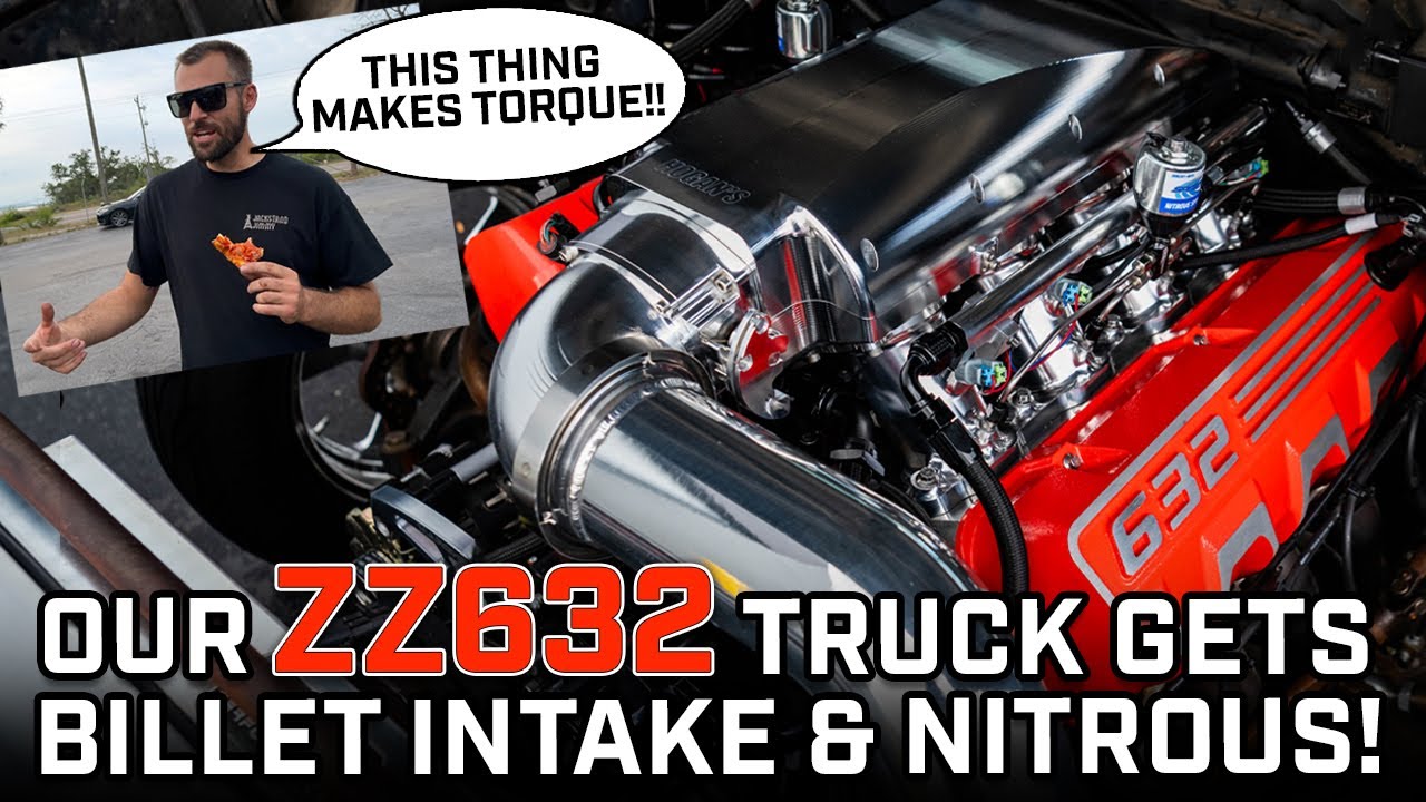 Forgotten Video! ZZ632 OBS Shop Truck Gets Billet Intake and