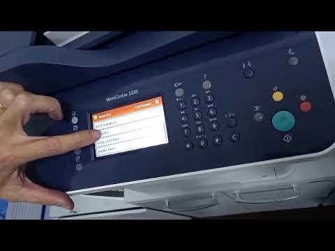 RESET MENSAGEM 'SUBSTITUIR O CONJUNTO DE FUSOR' XEROX 3335 3345