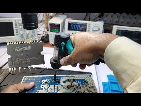 PEL DC inverter AC P4 error code and IPM Remove#300 - YouTube