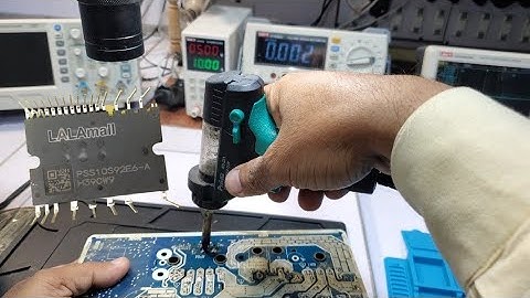 PEL DC inverter AC P4 error code and IPM Remove#300