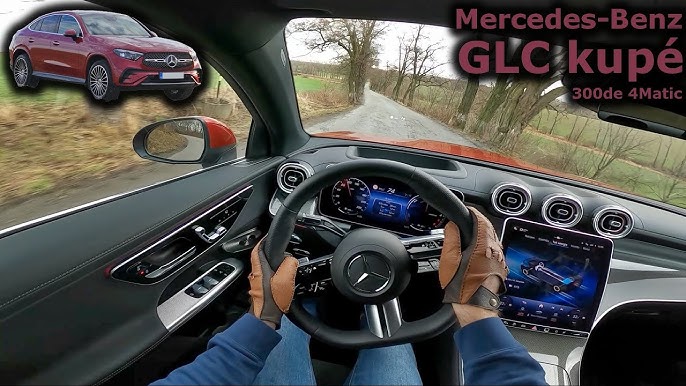 2023 Mercedes GLC Coupe 300 de [2.0d PHEV, 333 HP] POV Test drive (full  review, quality check) 
