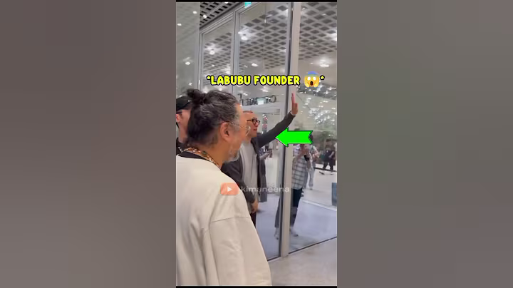 Lisa met the labubu founder 😱 #blackpink #fypシ゚viral #lisa #labubu #shorts #kimaneena