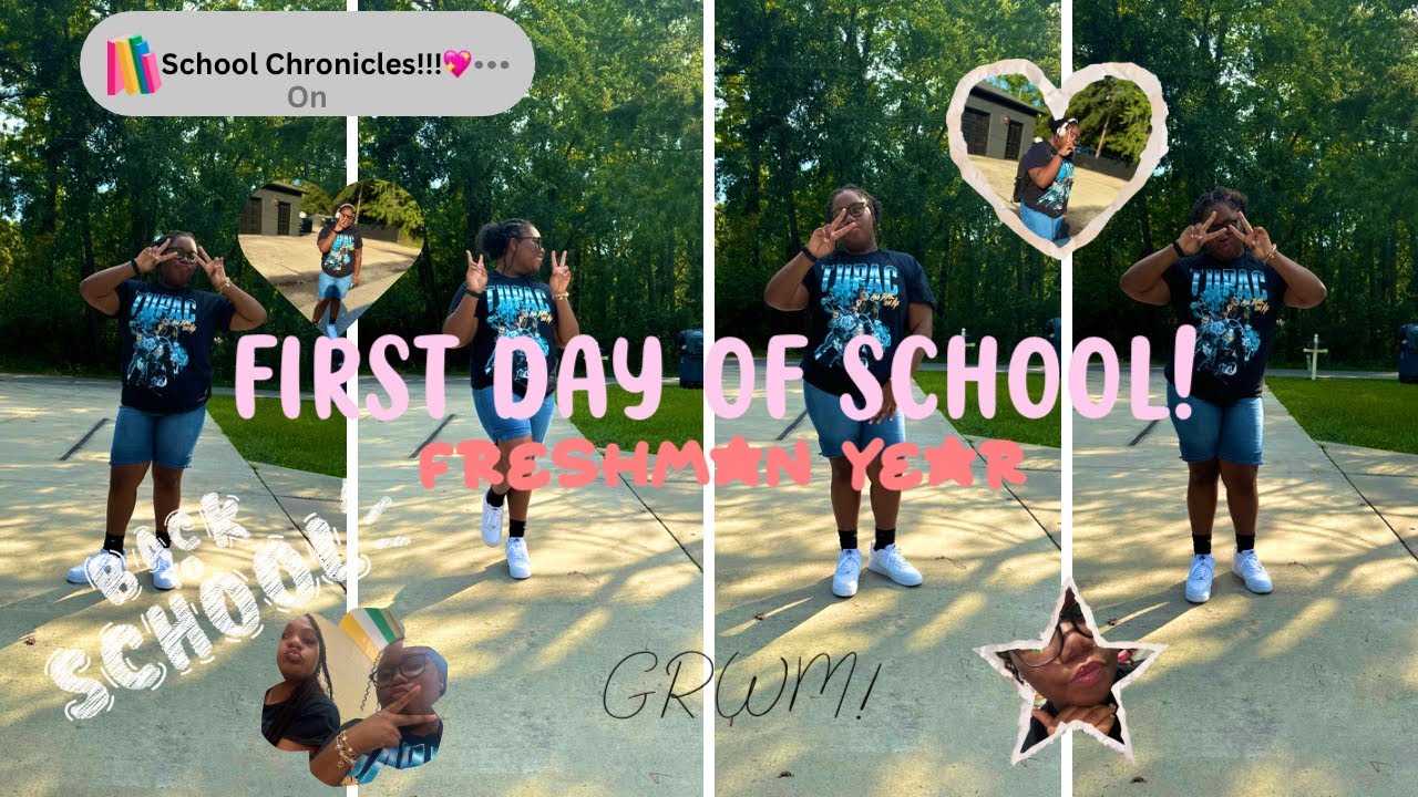 ⭐️School Chronicles 005|| FIRST DAY OF SCHOOL!||Freshman year.|| MariahsWorld⭐️
