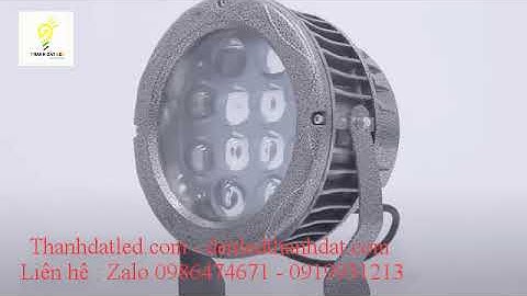 Đèn led rọi cột rọi điểm tòa nhà 27w