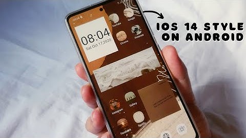 iOS 14 customization on Android📱|| iOS 14 style on Android