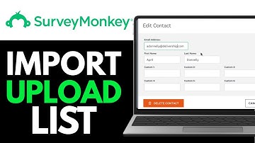 How To Import Upload List To Survey Monkey 2025 (QUICK & EASY)