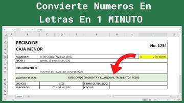 🔴 Como Convertir NUMEROS EN LETRAS  en EXCEL ( Fácil y Rápido )