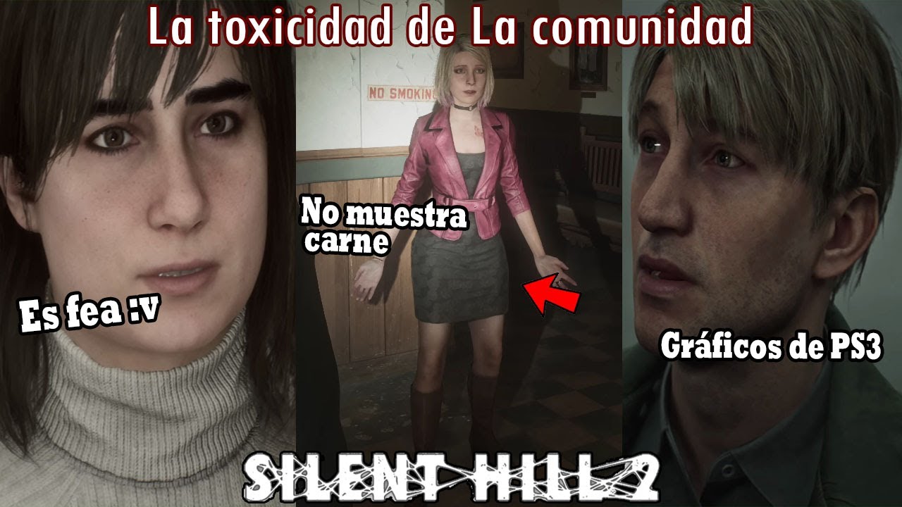 El increible nivel de toxicidad causado por Silent Hill 2 Remake. La comunidad y sus estupideces