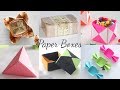 6 Easy DIY Paper Boxes | Paper Craft Ideas | Compilation 6 Easy DIY Paper Boxes | Paper Craft Ideas | Compilation