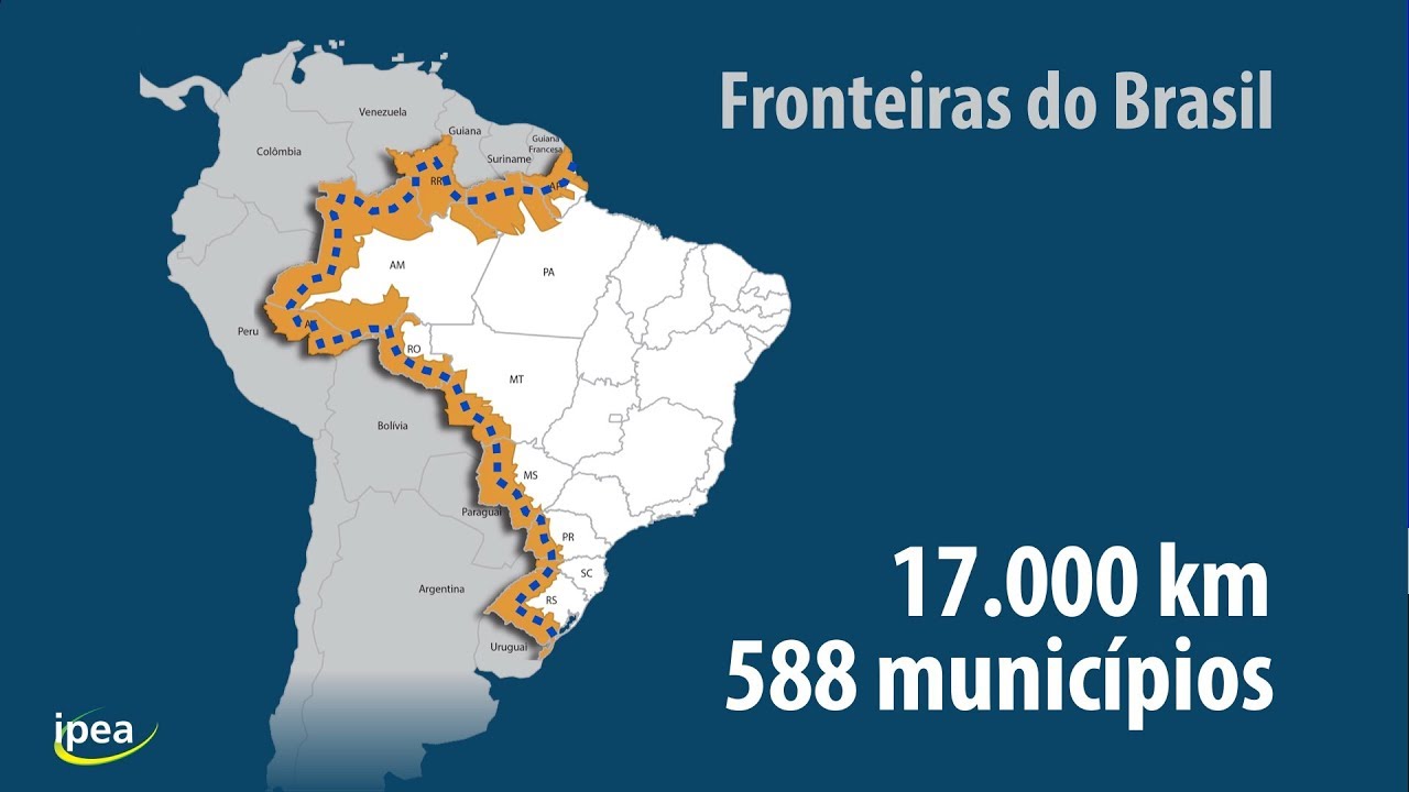 Resultado de imagem para brasil fronteira