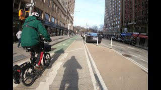 Famous Cycling in New York City, BIke Lanes, Central Park, Hudson River Greenway Profile