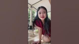 teteh lagi santuy di teras pagi2 yang dingin🤪😝😍