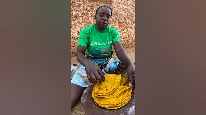 African village mum spills the secret to soft and fluffy chapatis #shortsfeed #villagelife #cooking