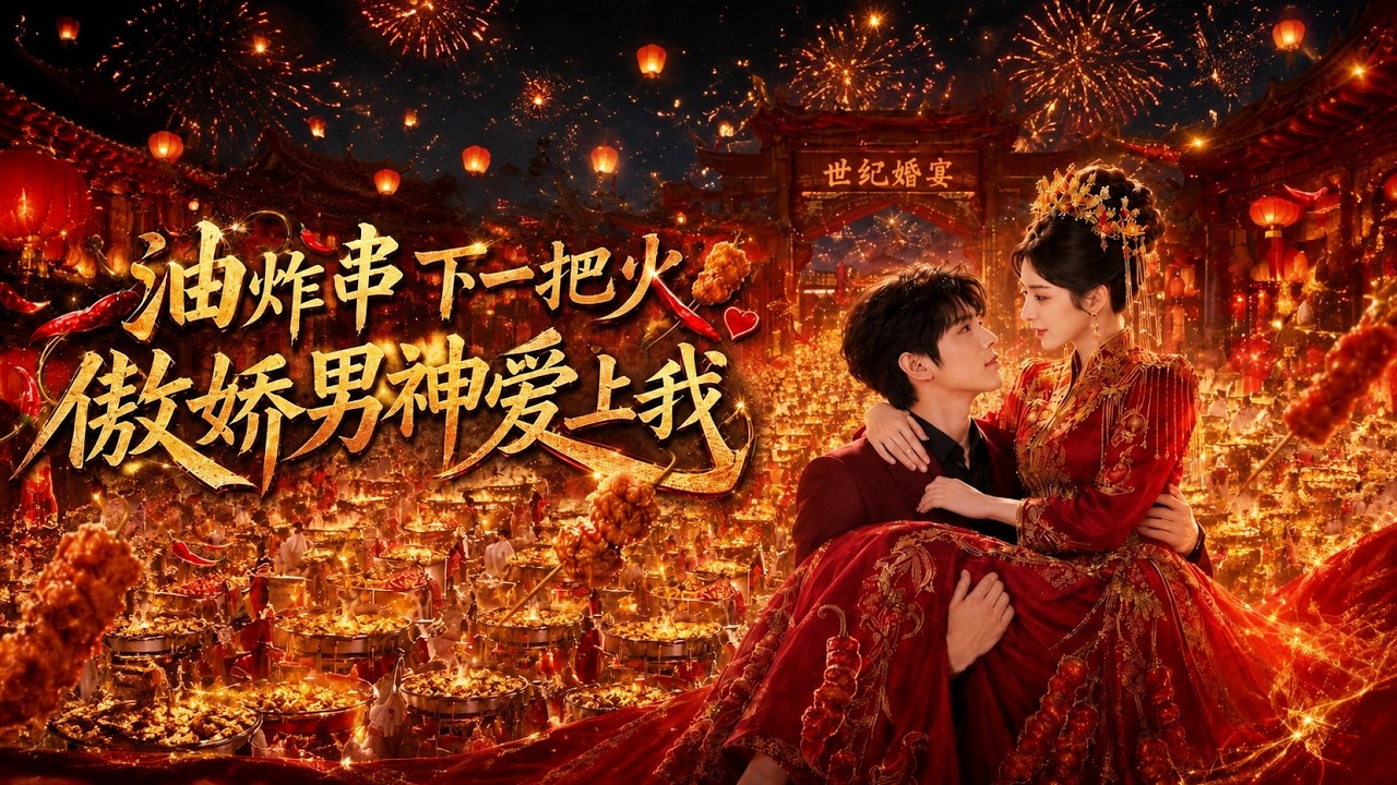 【高清全集】《油炸串下一把火，傲娇男神爱上我》 #逆袭 #爱情 #甜宠 #反转 #热门短剧 #drama #爽剧 #電影 #精彩影视 #AI短剧