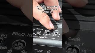 Para esto sirven las perillas de tu amplificador #parati #caraudio #audiocar #sonido #spl