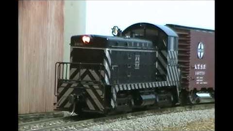 Kato NW2 with Tsunami sound decoder.  First startup August 6, 2013