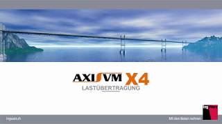 AxisVM X4 Apps | Lastübertragung | 2D3 | 3D2 [de]